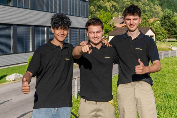 Herzliche Gratulation zum Lehrabschluss